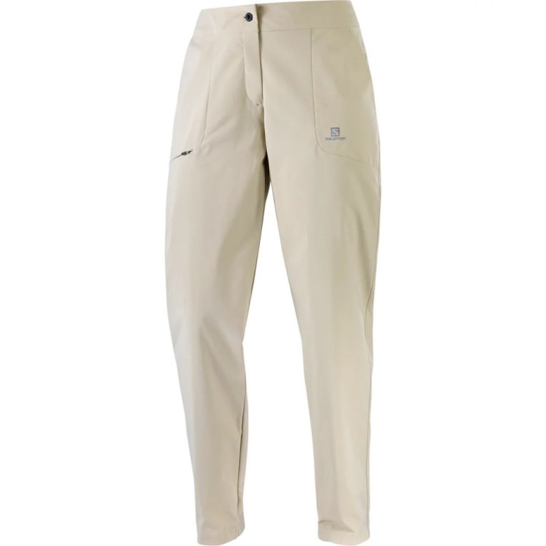 Cream Salomon Wayfarer City Women's Sport Pants | PH 47980N